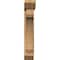 Ekena Millwork Legacy Slat Smooth Bracket w/ Offset Brace, Western Red Cedar, 7 1/2"W x 32"D x 44"H BKT0806X32X44LEC06SWR - alternate 3
